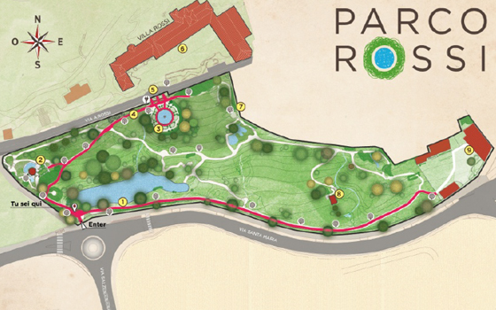 Il Parco di Villa Rossi a Santorso è ora accessibile